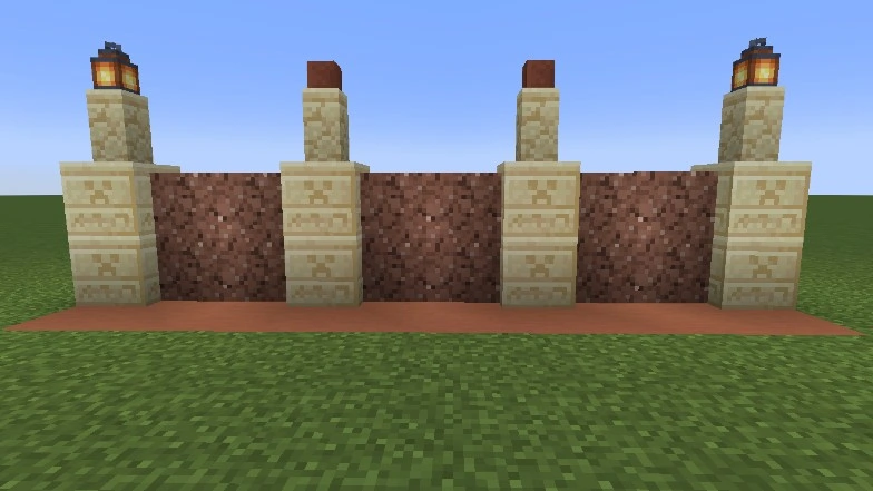 25 Best Minecraft Wall Designs Ideas 2024 Sandstone Wall