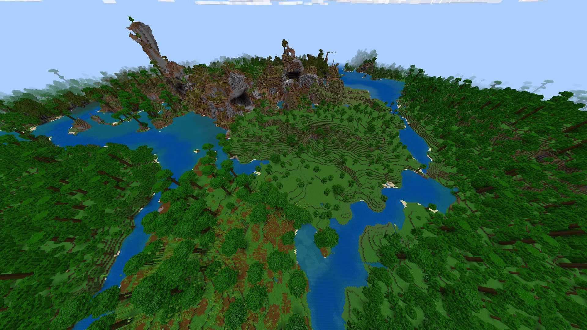 40 Best Minecraft Bedrock Seeds For 1.20 2024 Lust Foreshed Island