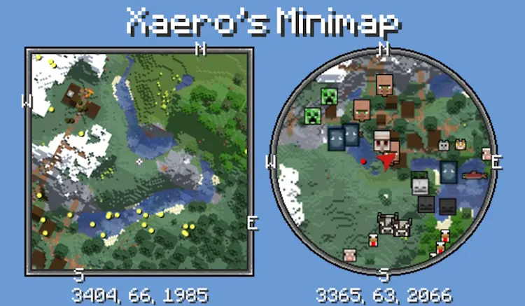 50 Best Minecraft Mods Ultimate List 2024 Xaeros Minimap